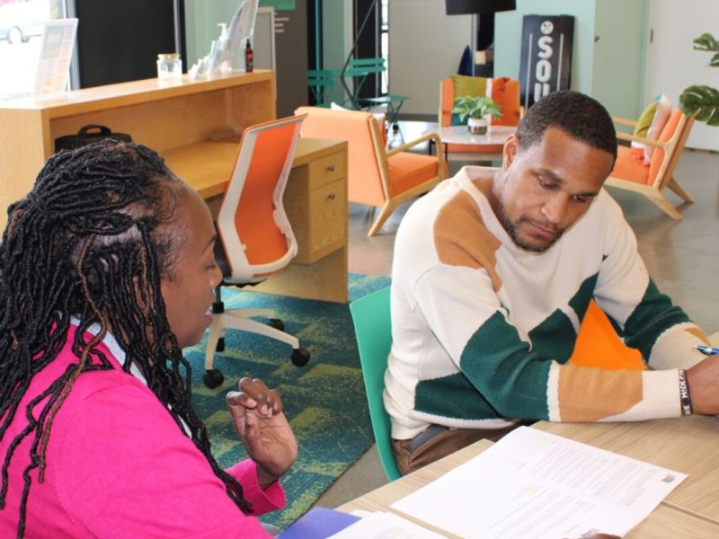 Jay Rayford, who is looking to open SushiRitas on Woodward and received a BUILD Alumni 3C Loan late last year, a loan that is exclusive to BUILD Alumni.