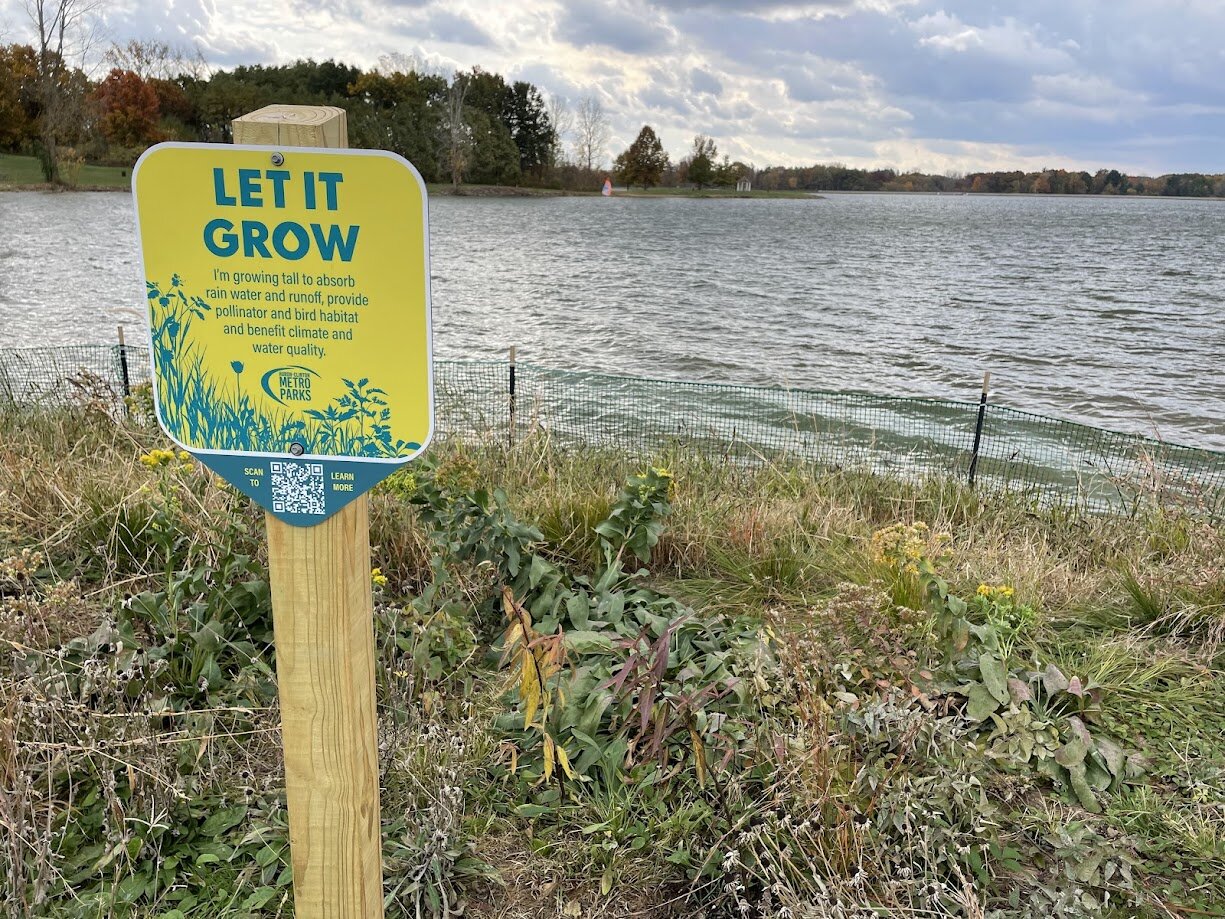 A Grow Zone at Stony Creek Metropark.