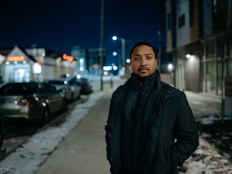 Alan Jackson, 25, has experienced multiple periods of homelessness since he was 17. He now has an apartment in Detroit.