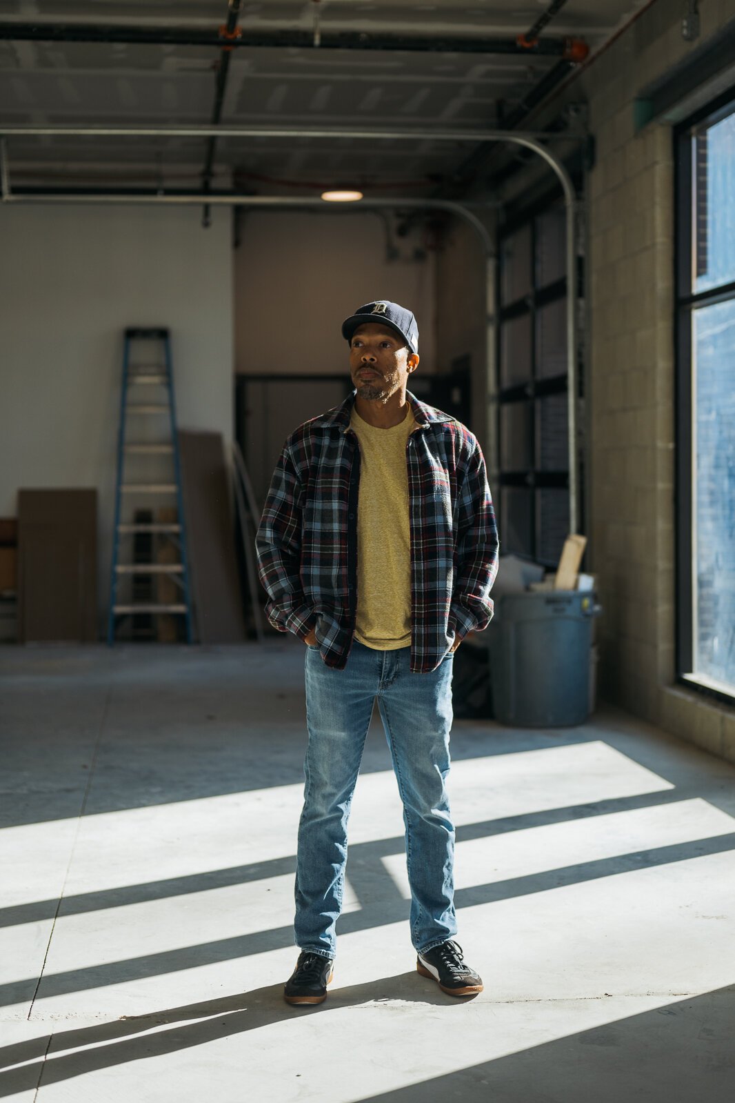 Edward Carrington at The Ribbon, a new development led by his company, Flux City.