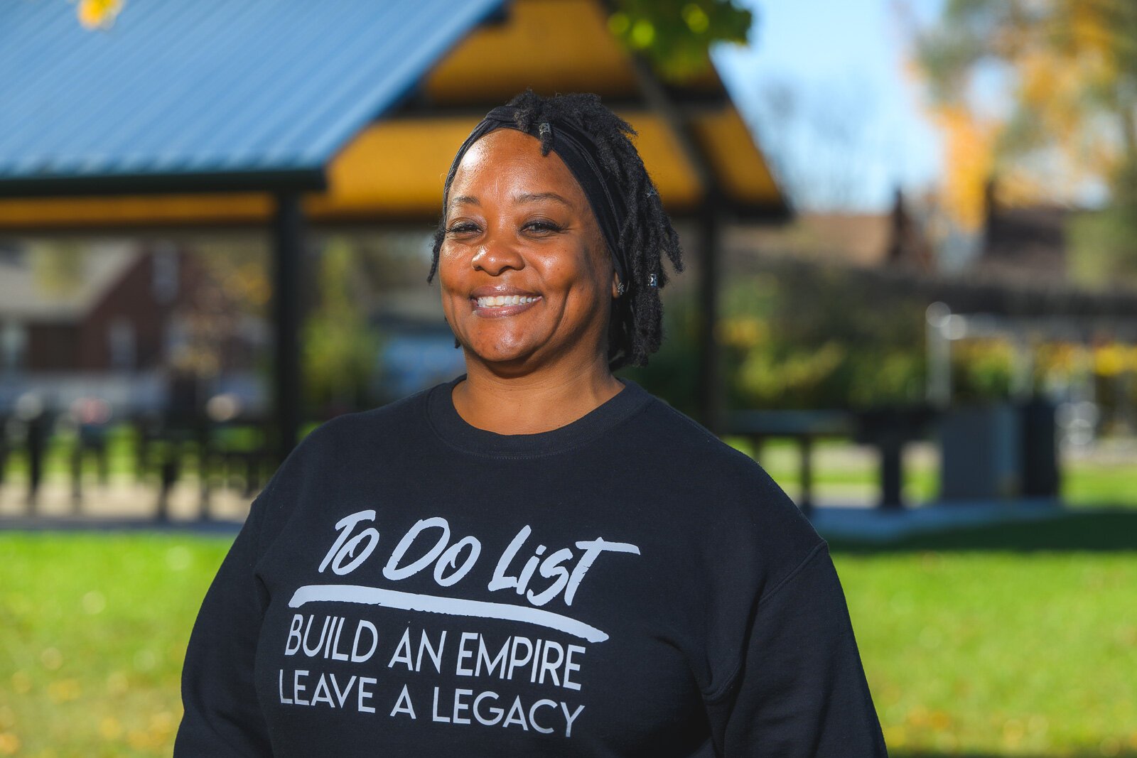 Kenyetta Campbell at Greenview-Wadsworth Park.