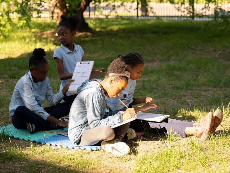 A Supplemental Science lesson at John R. King Academic and Performing Arts Academy in Detroit.