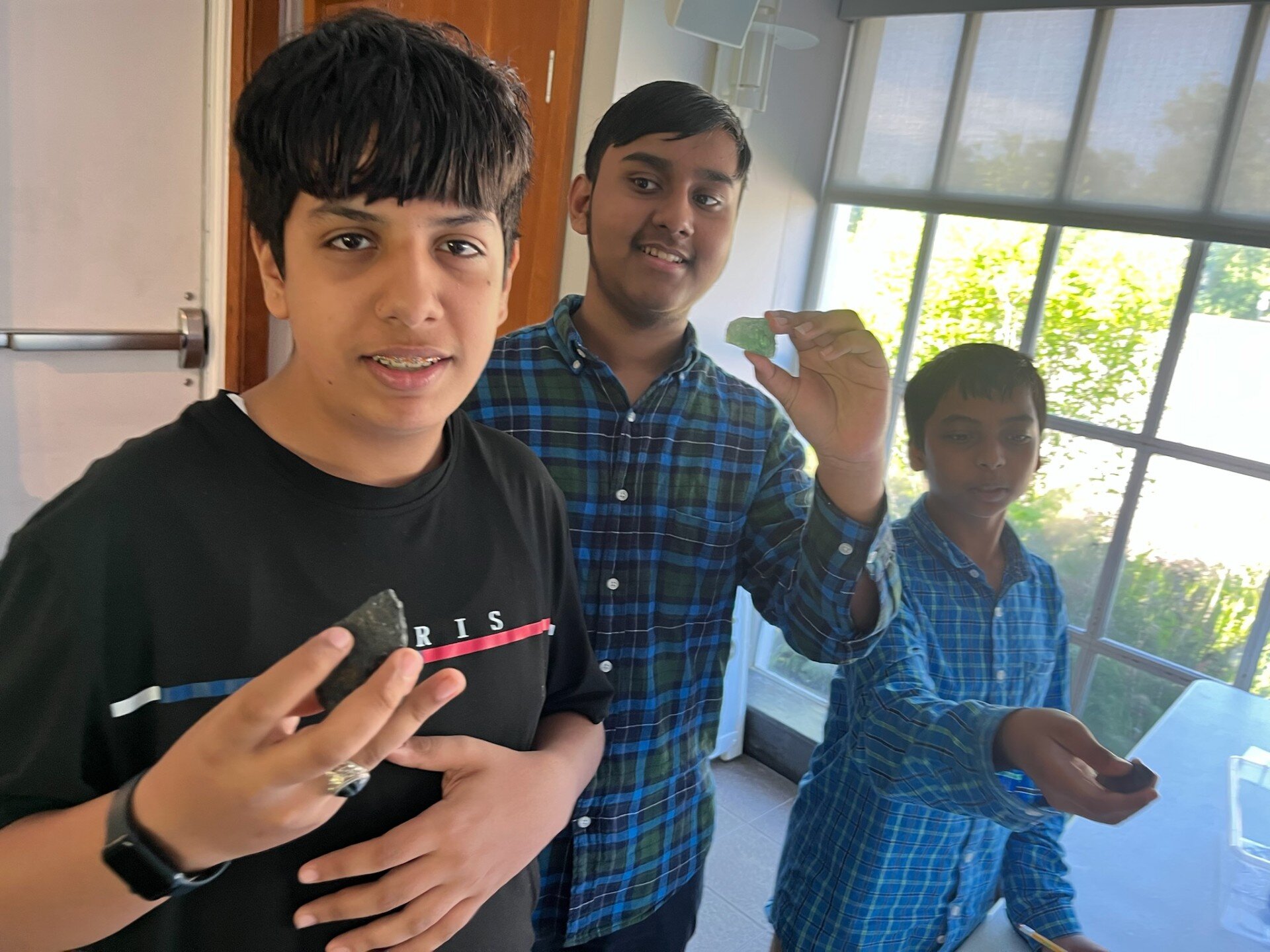 Students from Kosciusko Middle School in Hamtramck take a field trip to Nankin Mills Interpretive Center.