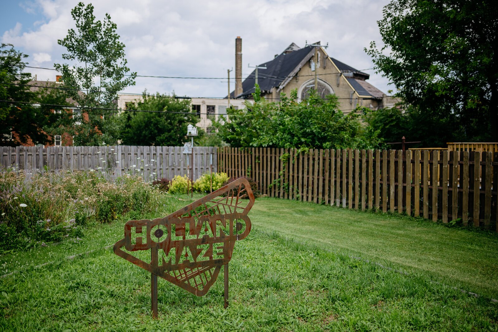 Holland Maze Literacy Park.