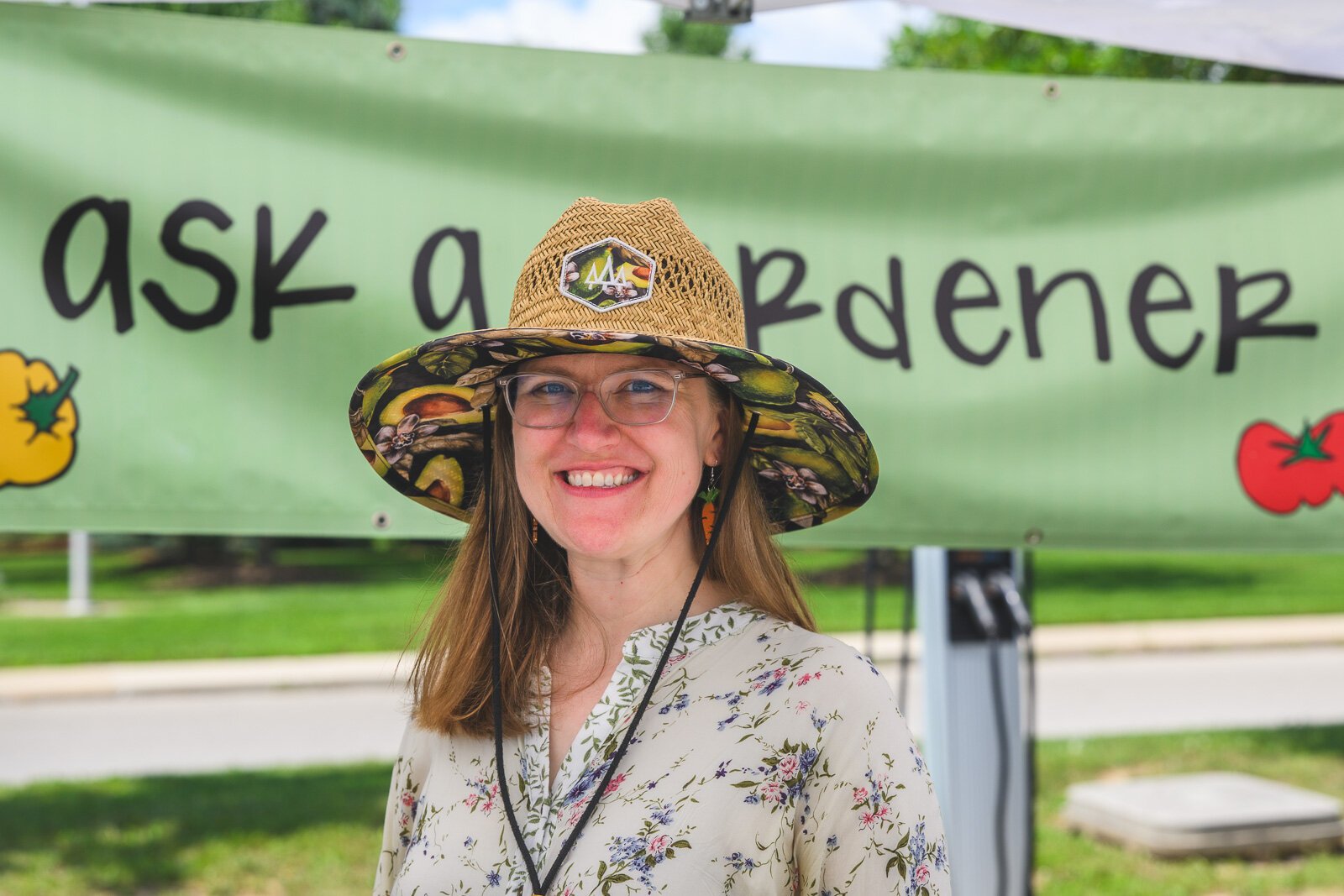 Ariane Donnelly at the Pittsfield Township Farmers Market.