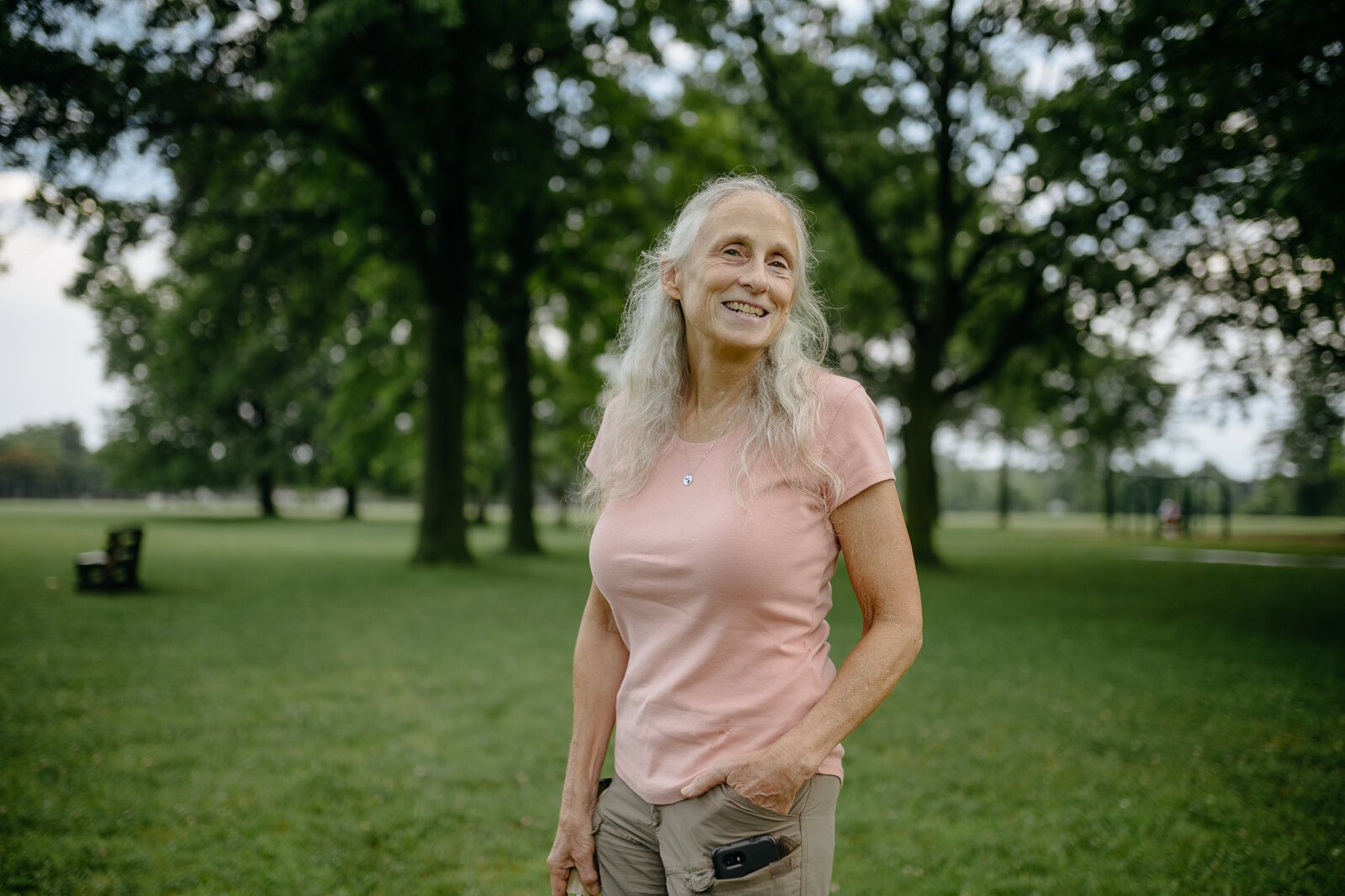 Sally Petrella at Rouge Park.