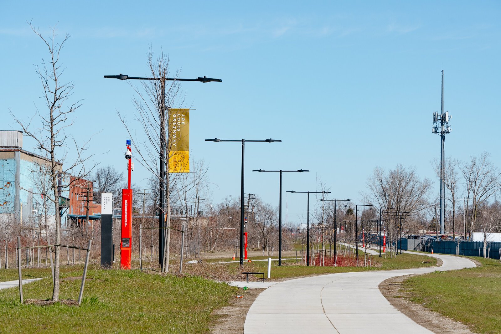 The Joe Louis Greenway.
