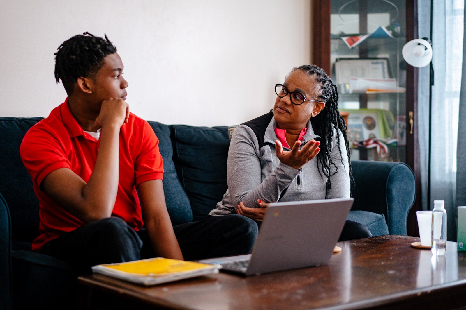 Stacey and Joel Johnson. Photo by Nick Hagen.