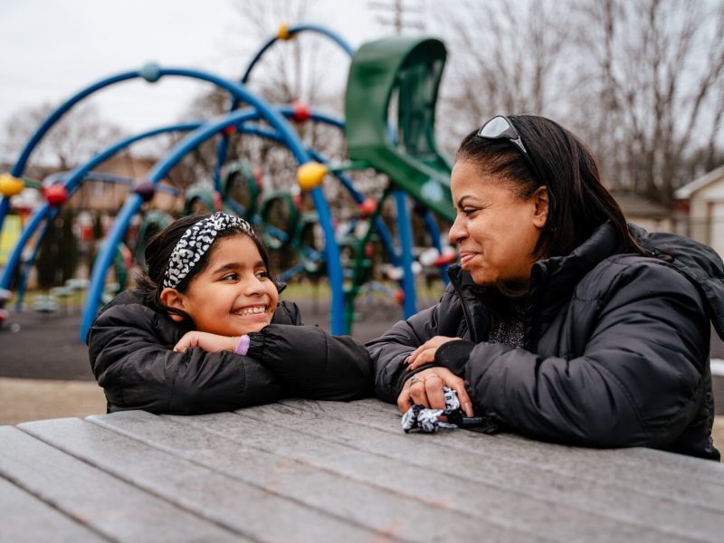 Janet Martinez and Milagro Fernandez-Rivera. Photo by Nick Hagen.