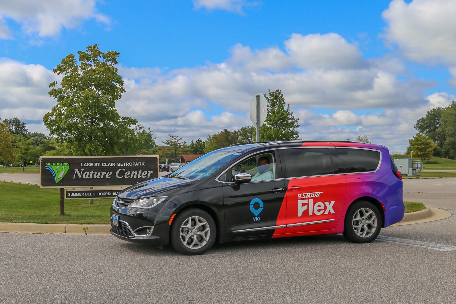 The Metropark Express at Lake St. Clair Metropark.