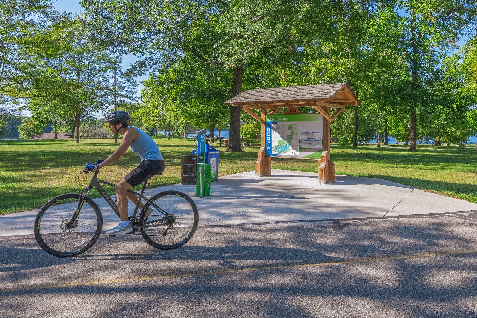 Signage at Kensington Metropark.
