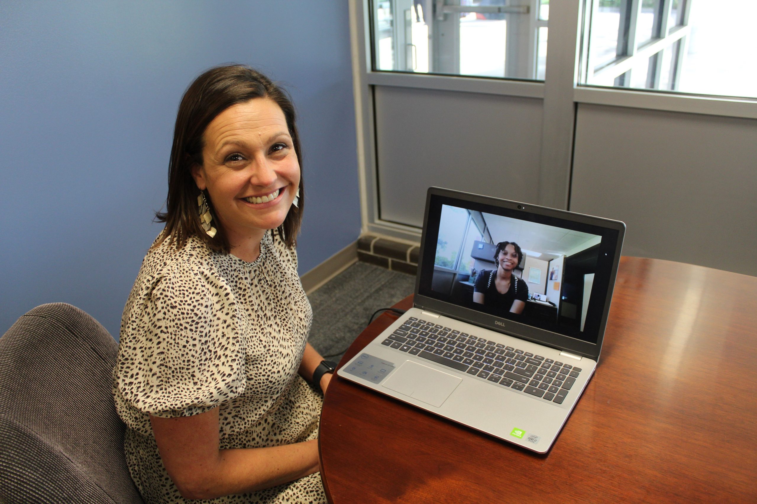 WF mentor meets virtually with student