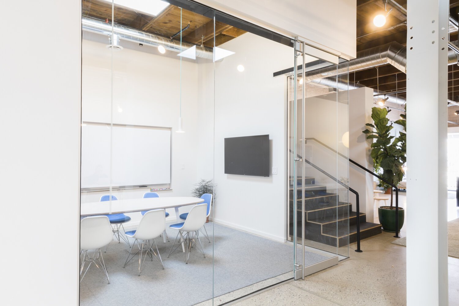 Inside the Floyd headquarters in Eastern Market. An expansion is currently underway.