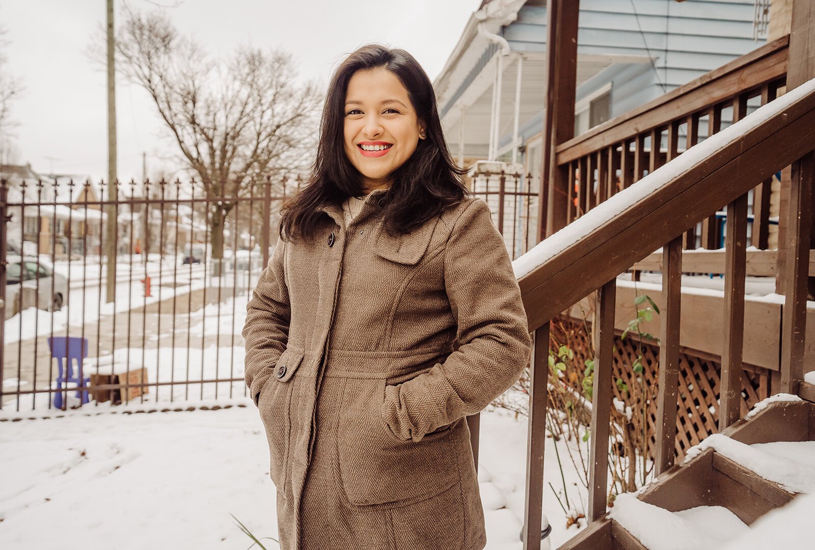 Community activist Gabriela Santiago-Romero Santiago-Romero says that what she saw in Southwest Detroit was a perfect storm of crises converging.