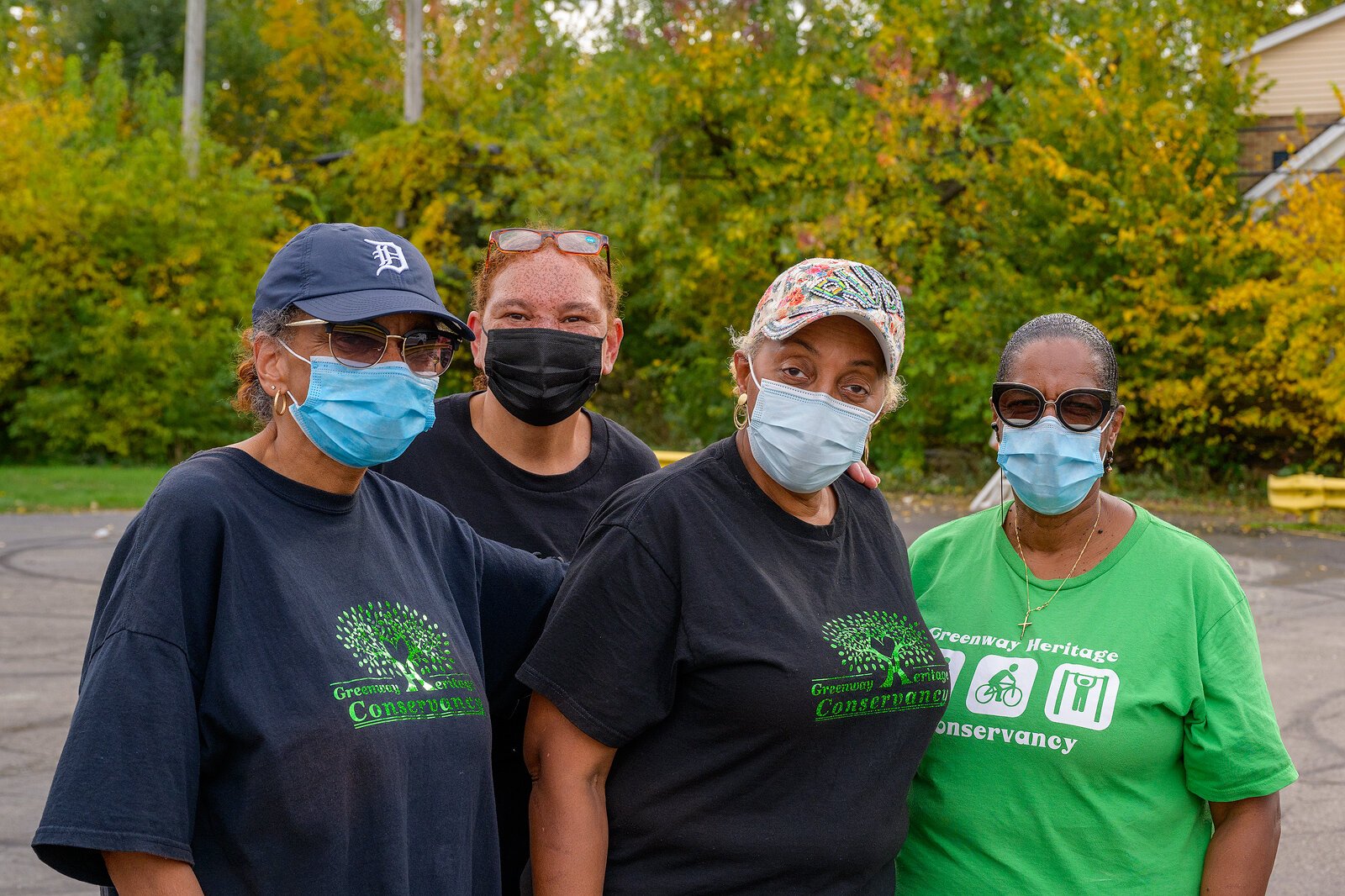 Greenway Heritage Conservancy, Kathy Green, Lamanda Matthews, Rushann Long, Sheri Burton