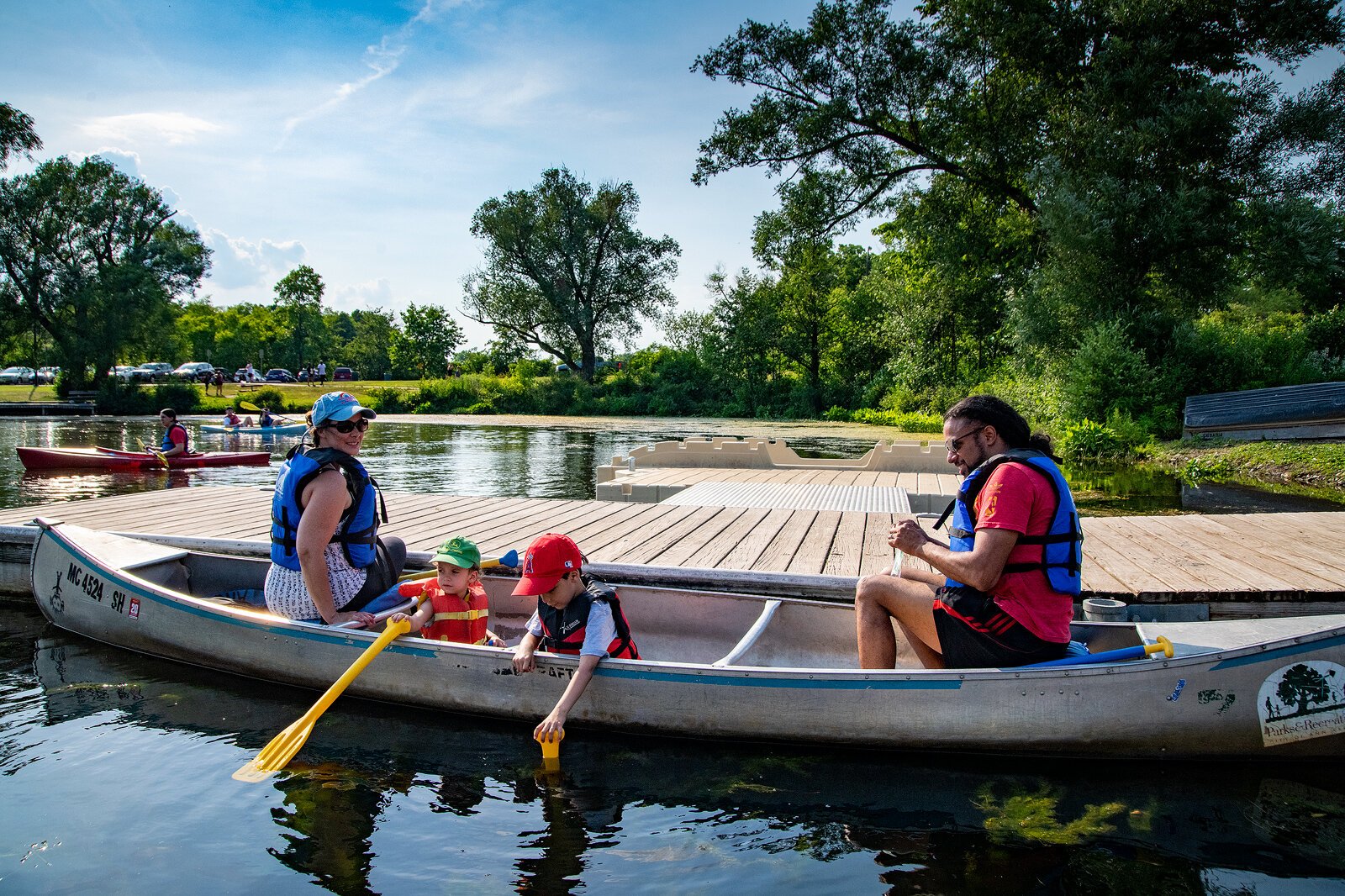 Gallup Park in Ann Arbor. Photo by Doug Coombe.