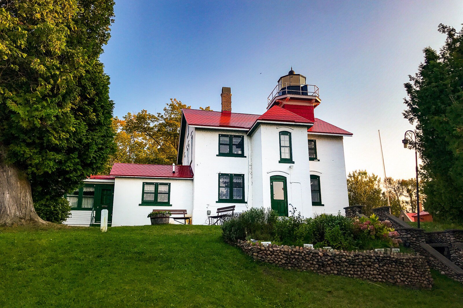 Grand Traverse Lighthouse, Leelanau State Park. Photo by Doug Coombe