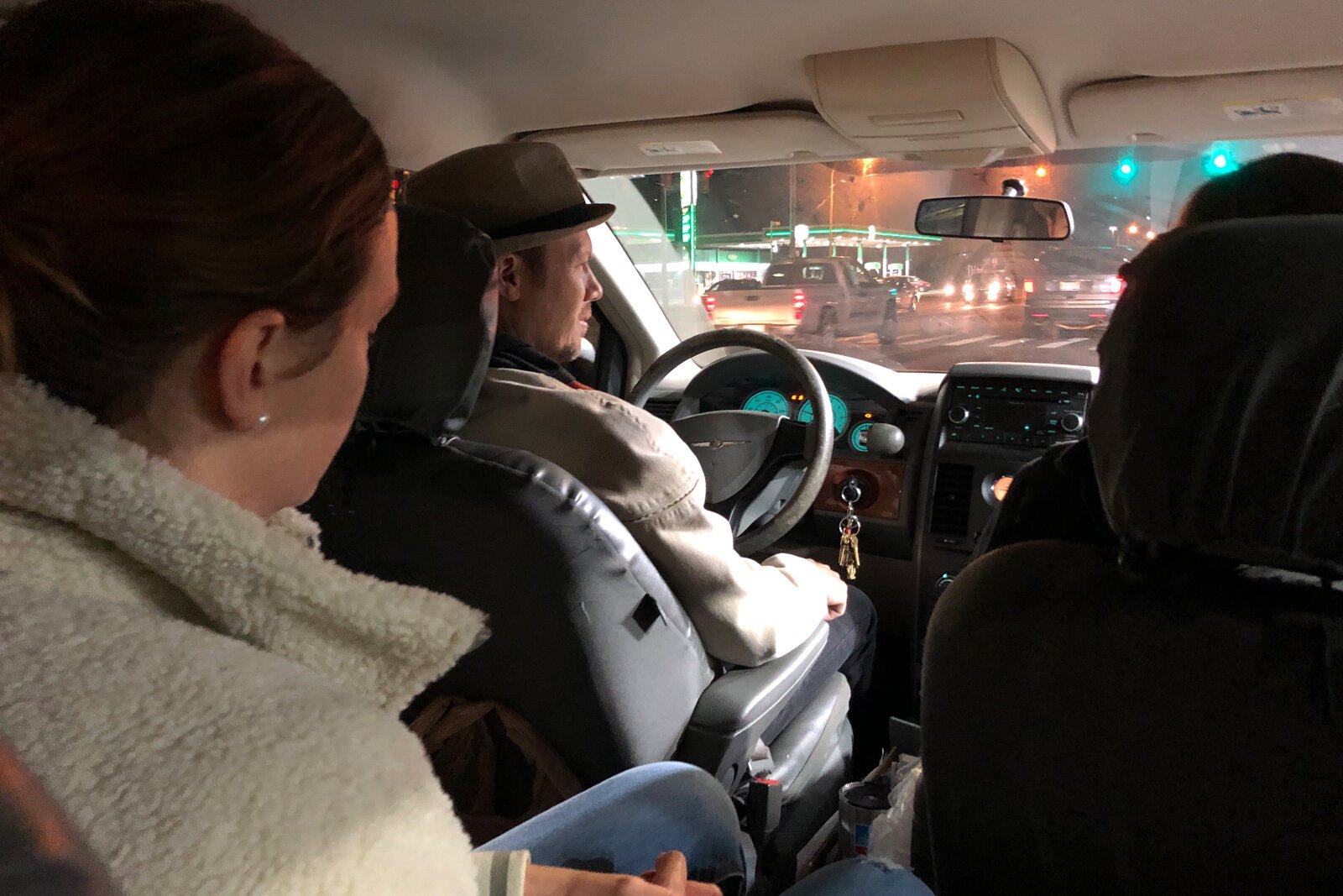 Jeff Hunt and nurse volunteers search neighborhood streets to offer women medical care, warm clothing, bagged lunches, blankets, hot chocolate, a kind word, and if wanted, prayer.