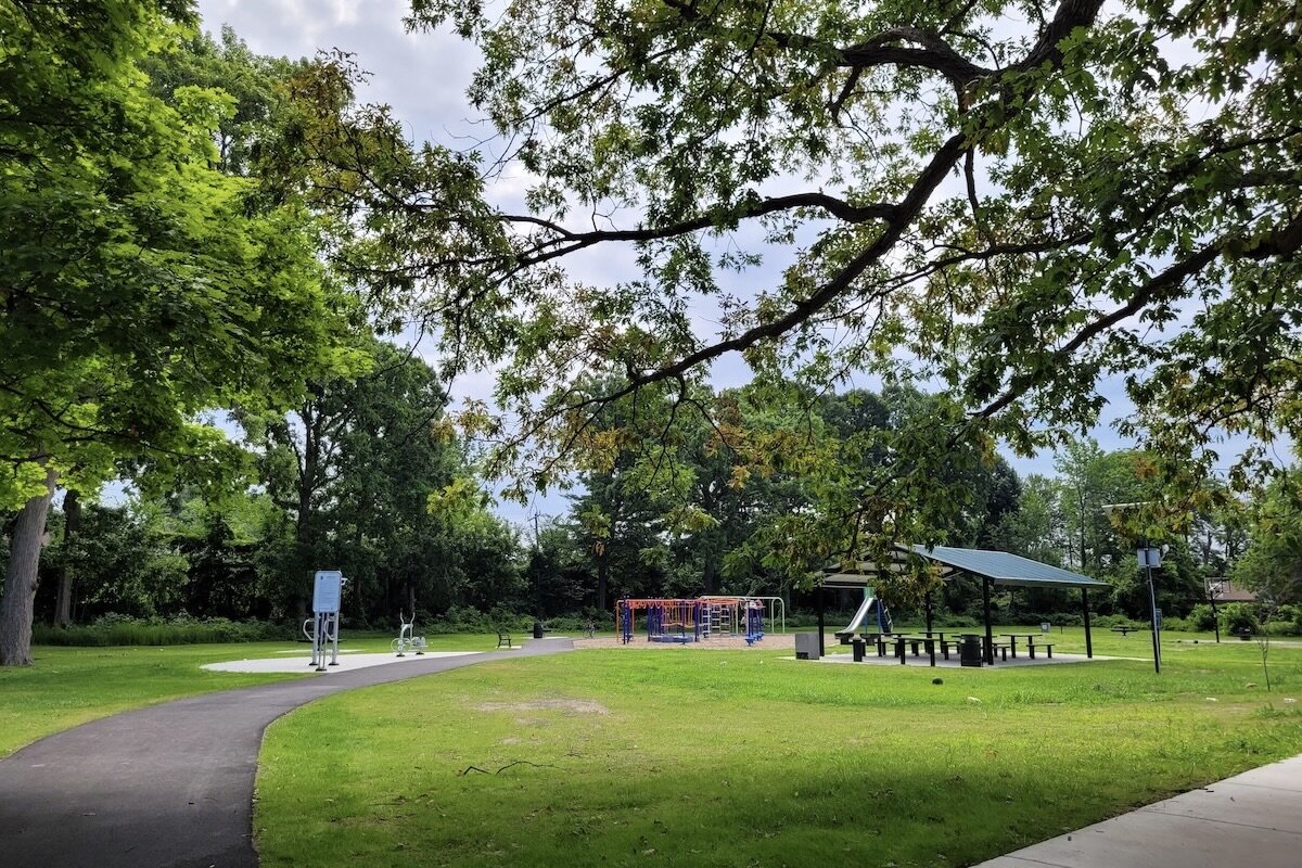 Kelley Park is located at 15825 Oakfield Ave. in Detroit.