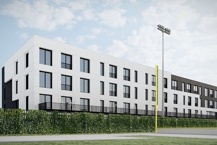 The Left Field development in Corktown.