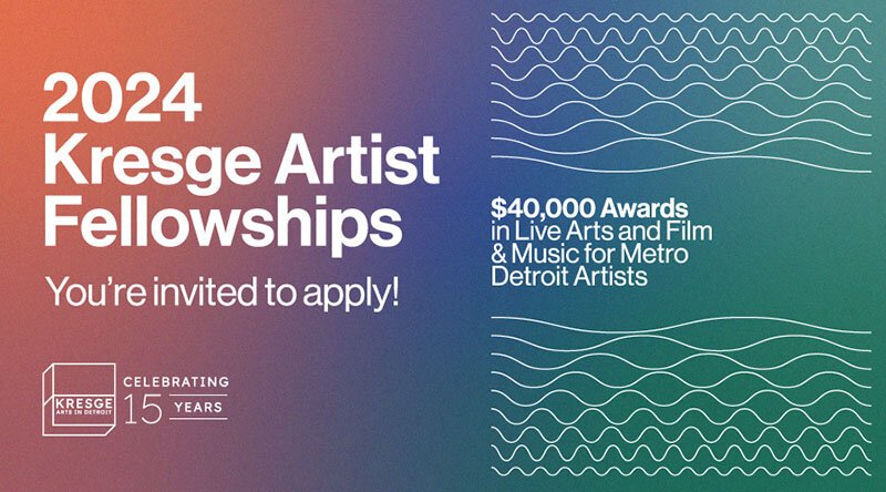 “Unrestricted awards to artists are an investment in the open exchange of ideas and perspectives—a critical component of navigating complexity and illuminating new possibilities,” says Christina deRoos, director of Kresge Arts in Detroit.