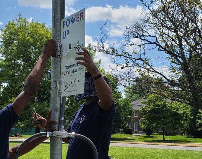 “With this money, we can execute community projects that center on community needs and make visible efforts to reach toward one another to ensure no one in Islandview is left behind,” says Leon Hister.