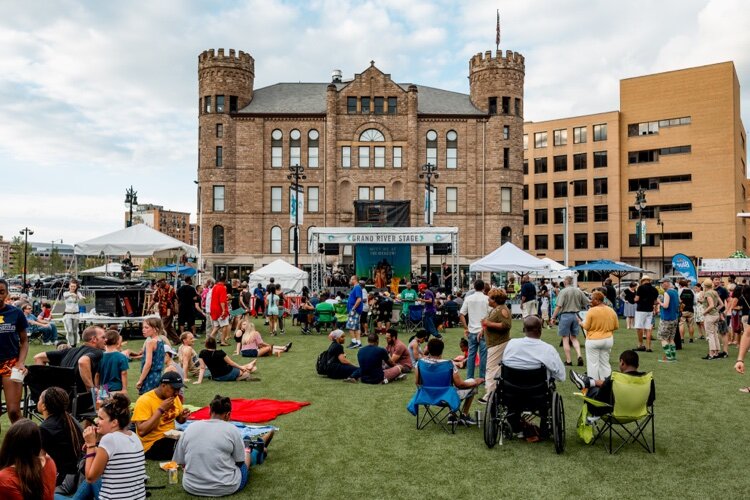 Beacon Park is located at 1901 Grand River Ave. in downtown Detroit.