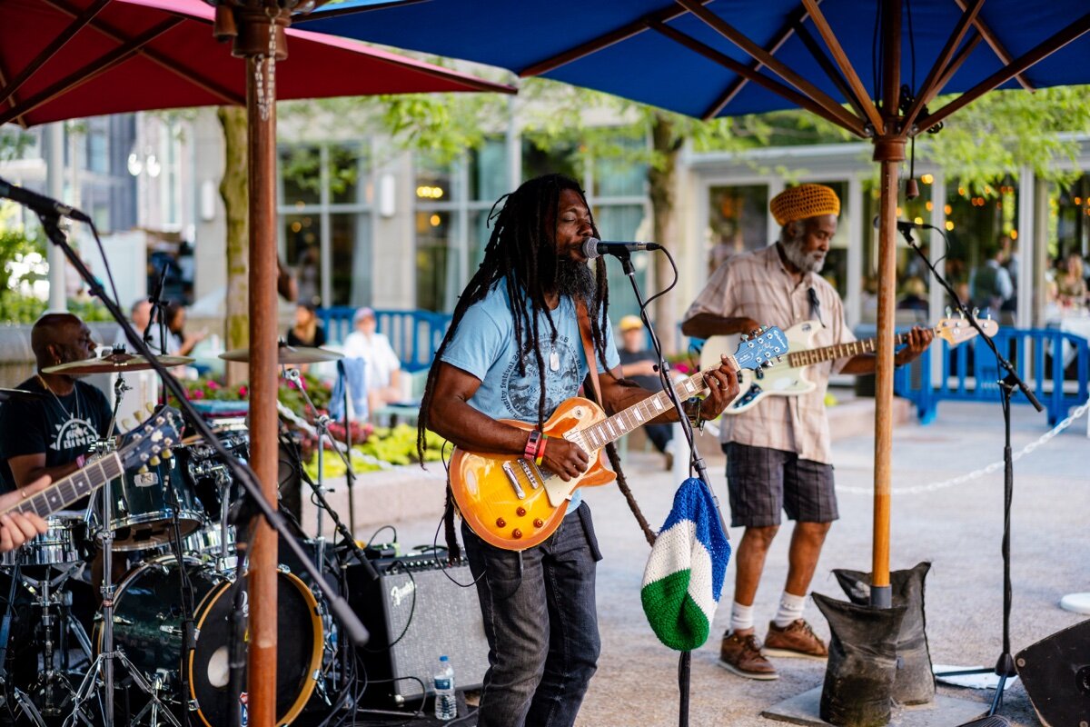 Live music abounds in downtown Detroit this summer.