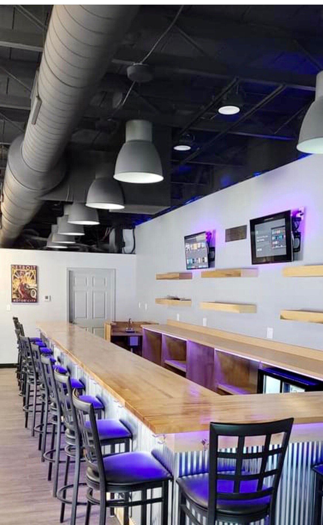 The bar at HM Style Lounge & Chill Room