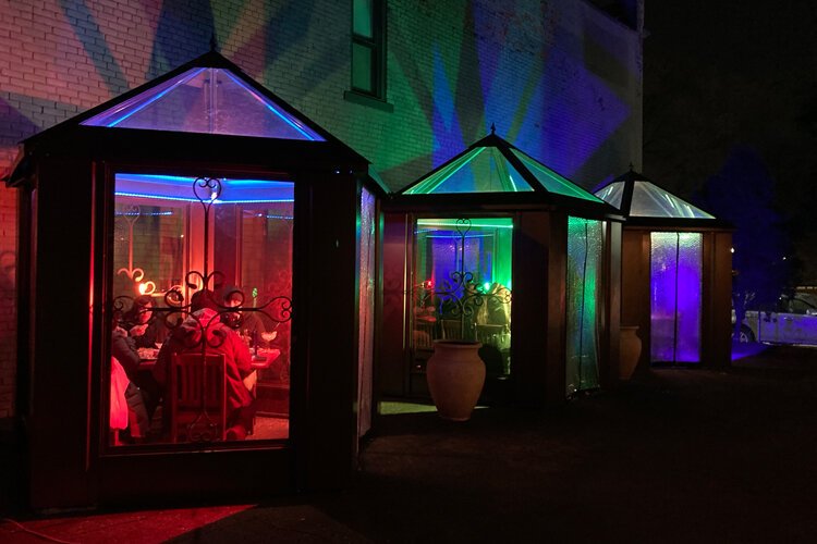 Southwest Detroit restaurants are offering eat-in luminarias as an outdoor dining option during the pandemic.