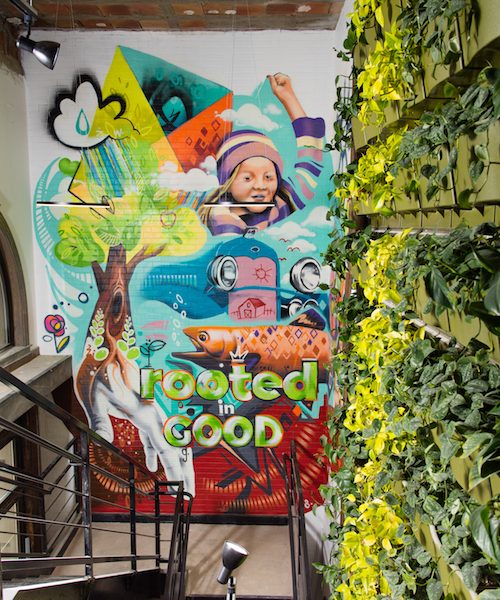 Interior of Brome's downtown location