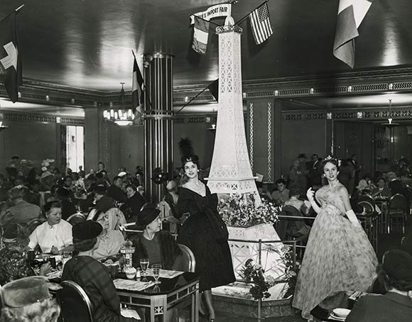 French Imports Designer Show at Higbee's in 1958