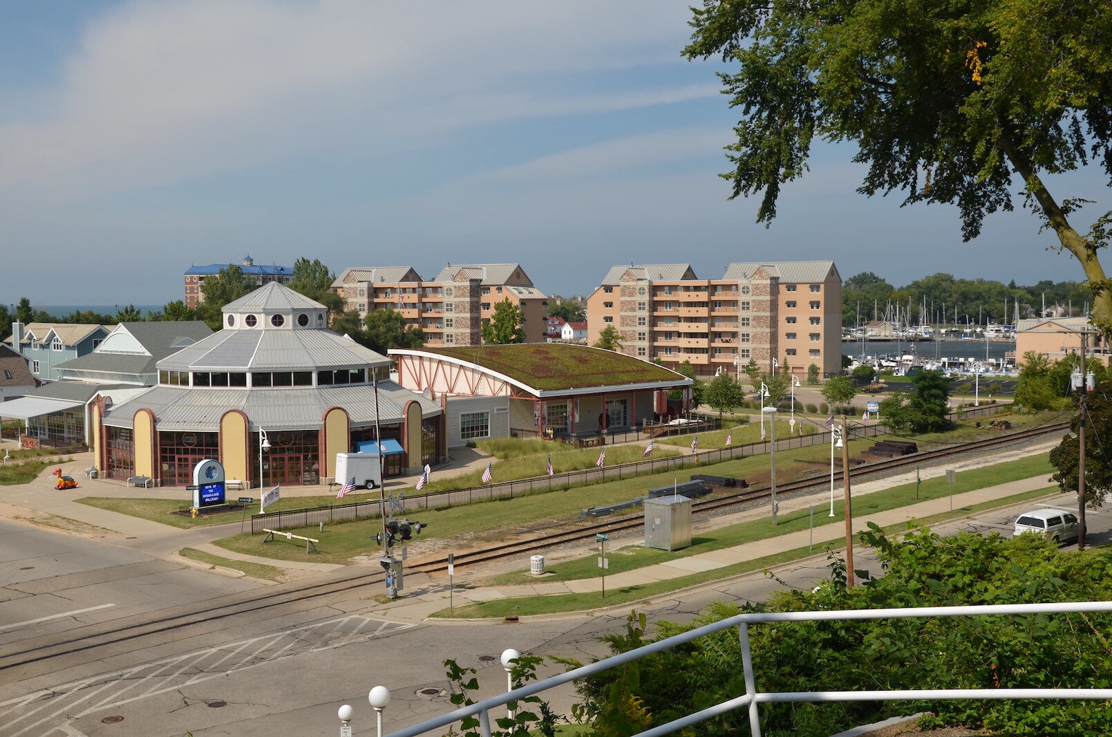 A green roof helps also helps capture water every time it rains.