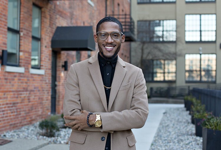 Orlando Bailey, from Urban Consulate, works with the Detroit Innovation Fellowship to provide professional development opportunities for participants. 