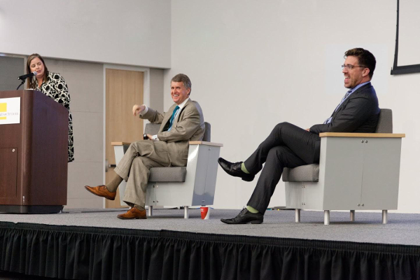 Katy Locker, Rip Rapson, and Jamie Bennett