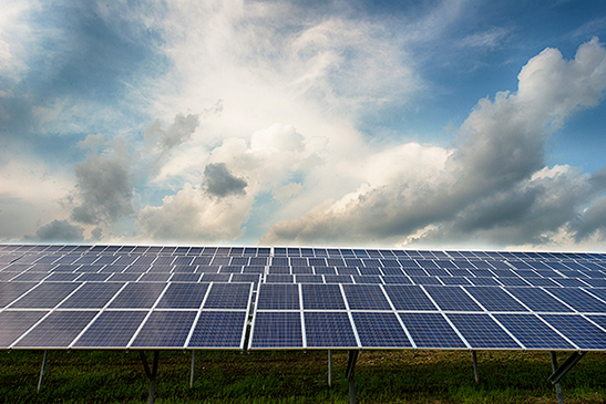 Solar array. Photo by Doug Coombe.